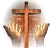 hands uplifted